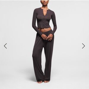 Skims Sheer Modal Cardigan and Trousers. Phoenix Size M. New with tags.